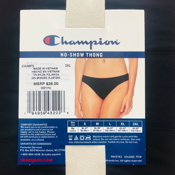 2 packs Champion panties (XXL) - Picture 4 of 4